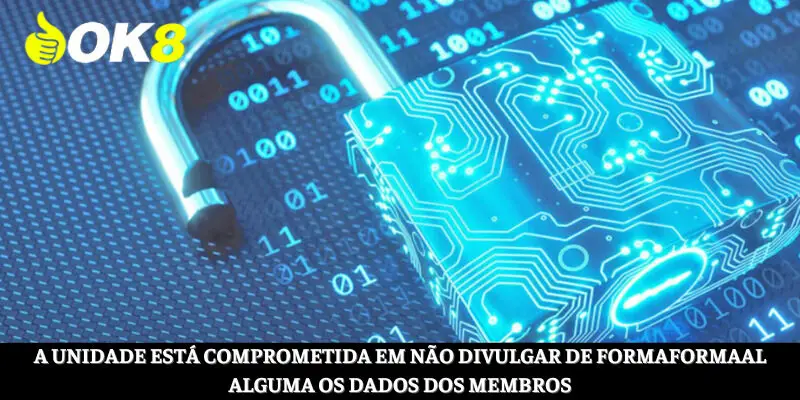 A unidade compromete-se absolutamente a não divulgar dados dos membros
