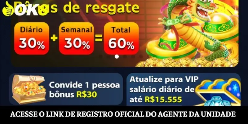 Acesse o link de cadastro de agente oficial da unidade