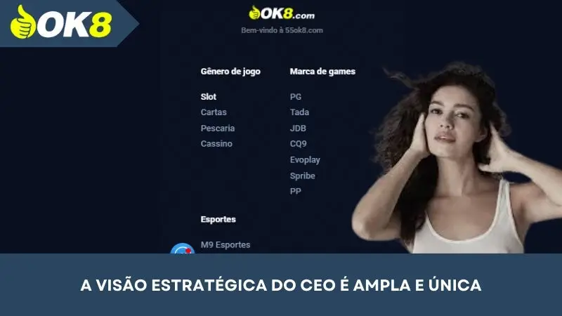 A visão estratégica da CEO é profunda e única